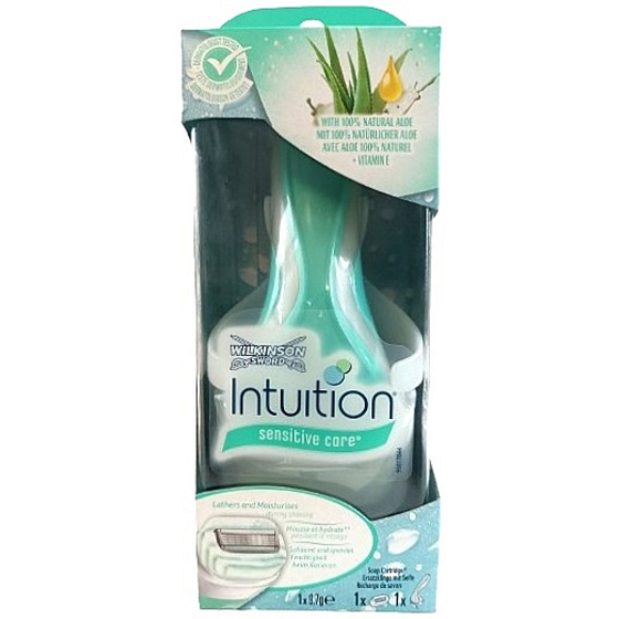 Wilkinson Intuition Sensitive Care holicí strojek a náhradní hlavice 1 kus
