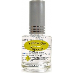 Jordana Ochrana na nehty před zežloutnutím Yellow Out Topcoat 402 15 ml