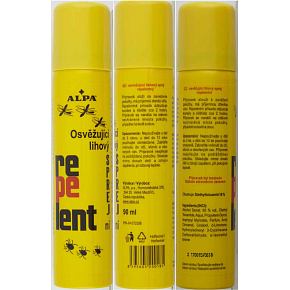 Alpa Repelent odpuzuje bodavý hmyz i klíšťata, 90 ml Alpa Repelent odpuzuje bodavý hmyz i klíšťata, 90 ml