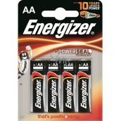 Energizer AA LR6 1,5V baterie 4 kusy