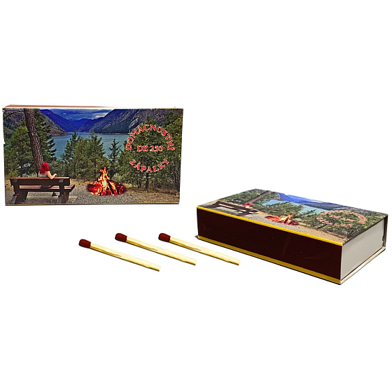 Solo Zápalky v krabičce 11,7 x 6,5 cm 240 kusů