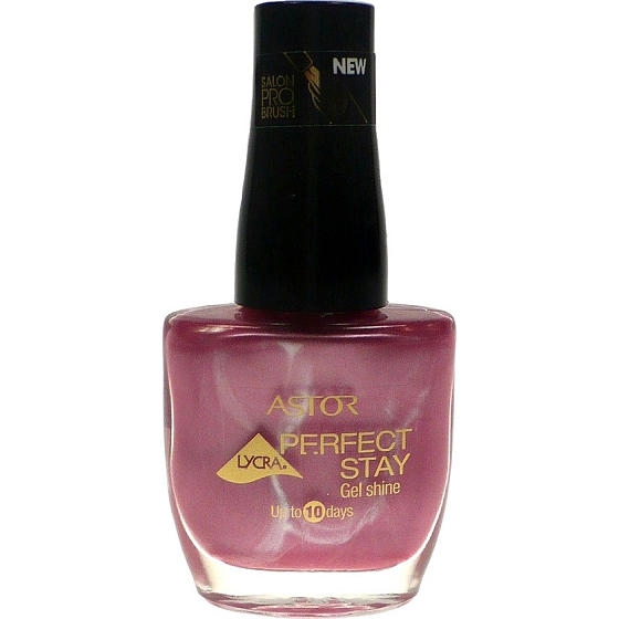 Astor Perfect Stay Gel Shine 3v1 lak na nehty 212 Satin Purple 12 ml