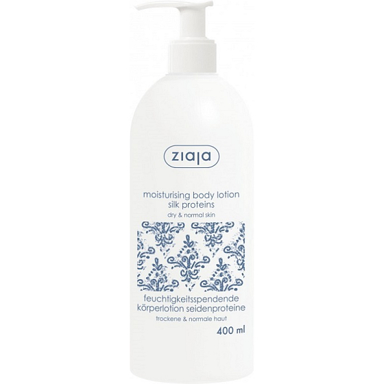Ziaja Hedvábné proteiny hydratační tělové mléko 400 ml