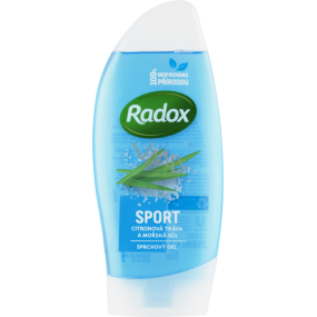 Radox Sport Citronová tráva a mořská sůl sprchový gel 250 ml