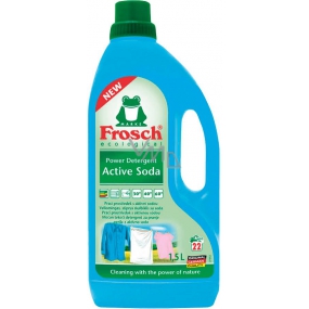 Frosch Eko Aktivní soda prací gel na bílé i barevné prádlo 22 pracích dávek, 1,5 l