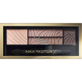 Max Factor Smokey Eye Drama Kit 2v1 oční stíny a pudr na obočí 01 Opulent Nudes 1,8 g