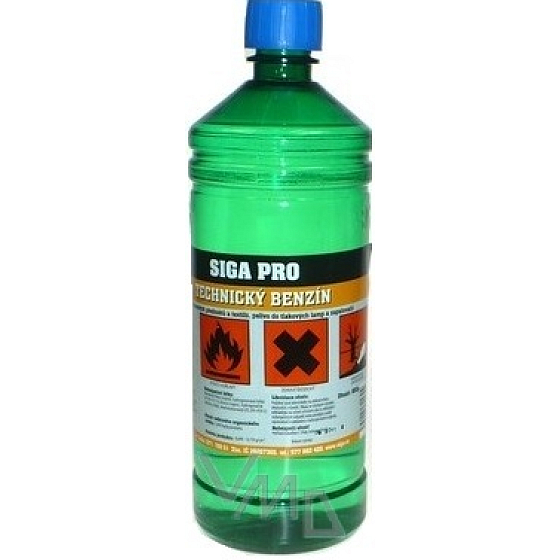 Siga Pro Benzín technický 650 g plastová láhe