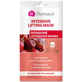 Dermacol Intensive Lifting Mask textilní 3D liftingová maska 15 ml