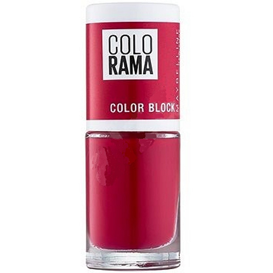 Maybelline Colorama rychleschnoucí, dlouhotrvající lak na nehty 486 Red 7 ml