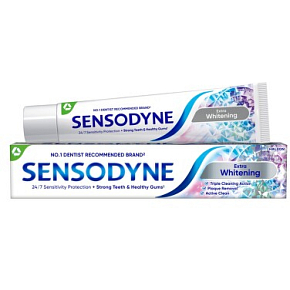 Sensodyne Extra Whitening zubní pasta, 75 ml
