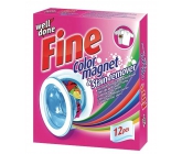 Well Done Fine Color Magnet & Stain Remover ubrousky do praní pohlcující barvu a odstraňují skvrny do praní 12 kusů
