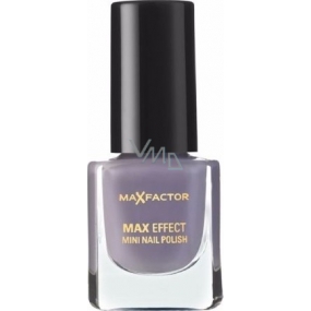 Max Factor Max Effect Mini Nail Polish lak na nehty 34 Juicy Plum 4,5 ml