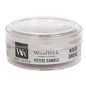 WoodWick Wood Smoke - Kouř z cedrového dřeva vonná svíčka s dřevěným knotem petite 31 g