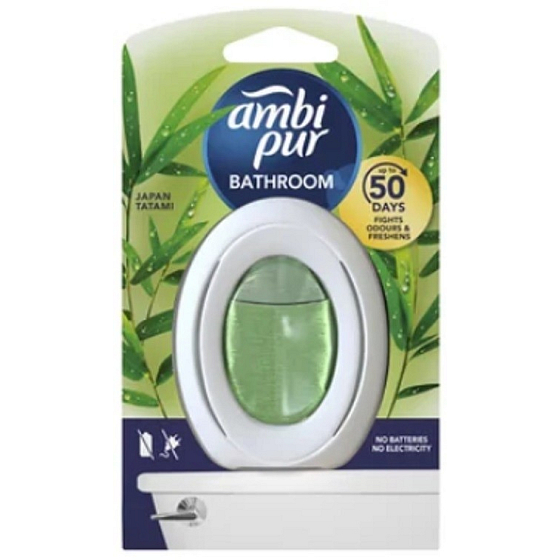 Ambi Pur Bathroom Japan Tatami gelový osvěžovač vzduchu do koupelny 7,5 ml