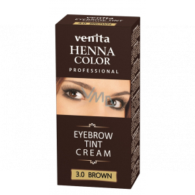 Venita Henna Profesional krémová barva na obočí Brown 15 ml