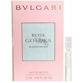 Bvlgari Rose Goldea Blossom Delight parfémovaná voda pro ženy 1,5 ml s rozprašovačem, vialka