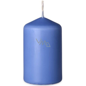 Bolsius modrá svíčka válec 50 x 80 mm