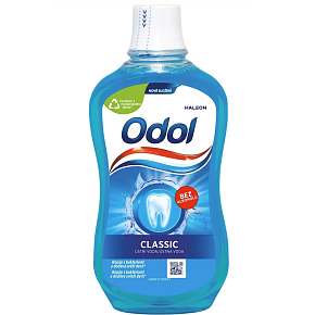 Odol Classic ústní voda bez alkoholu 500 ml