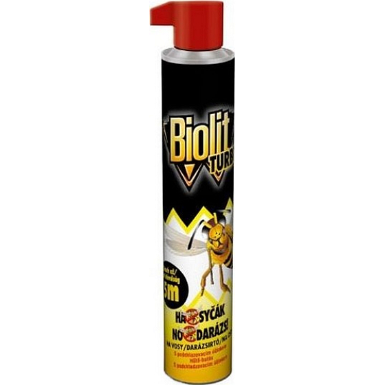Biolit Turbo Ha-syčák na vosy sprej 500 ml