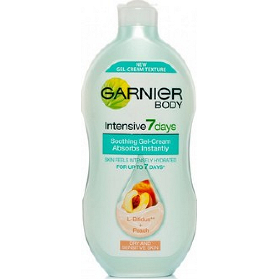 Garnier Intensive 7 days zklidňující gelový krém výtažek z broskve 250 ml