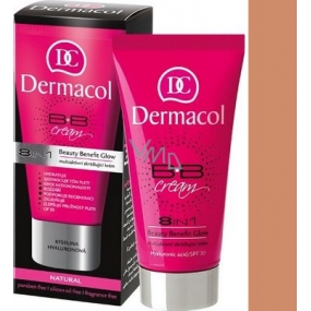 Dermacol Beauty Benefit Glow 8v1 zkrášlující BB krém odstín 03 Bronze 50 ml