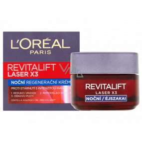 Loreal Paris Revitalift Laser Renew pro urychlení obnovy pleti noční krém 50 ml