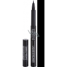 Gabriella Salvete Liquid Eyeliner In Pen tekuté oční linky ve fixu 01 Black 1,2 ml