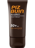 Piz Buin Allergy SPF50 opalovací krém na obličej 50 ml