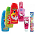 Sesame Street 2v1 šampon a kondicioner 400 ml + sprchový gel 400 ml + pěna do koupele 400 ml + Hello Kitty zubní pasta 75 ml + Hello Kitty ústní voda 275 ml, kosmetická sada