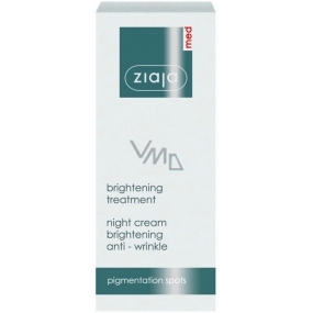 Ziaja Med Whitening Care noční protivráskový krém pro pleť s hyperpigmentací 50 ml