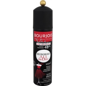 Bourjois All in One 48hodinový antiperspirant deodorant sprej pro ženy 150 ml