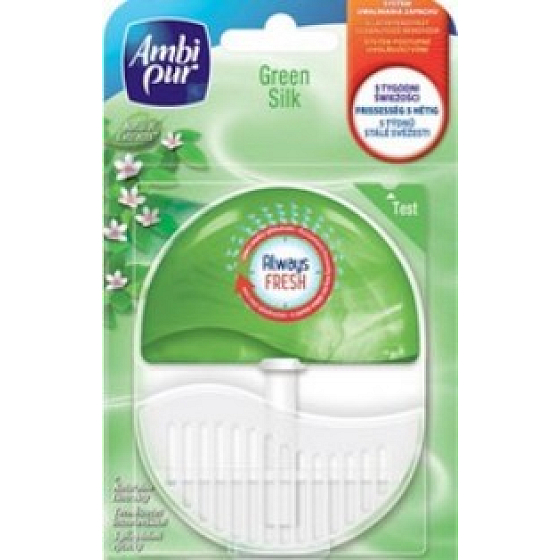 Ambi Pur Green Silk Wc blok tekutý závěs 55 ml