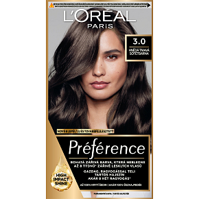 L'oreal Paris Préférence barva na vlasy, hnědá tmavá 3.0