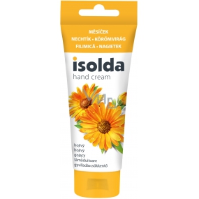 Isolda Měsíček s lněným olejem hojivý krém na ruce 100 ml