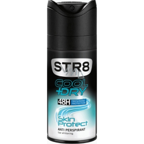 Str8 Skin Protect Cool + Dry antiperspirant deodorant sprej pro muže 150 ml