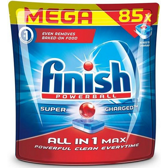 Finish All in 1 Max Regular tablety do myčky 85 kusů