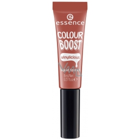 Essence Colour Boost Vinylicious tekutá rtěnka 02 Nude Is The New Cute 8 ml