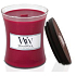 WoodWick Currant - Rybíz vonná svíčka s dřevěným knotem a víčkem sklo střední 275 g