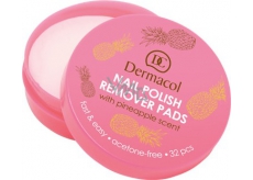Dermacol Nail Polish Remover Pads odlakovací tamponky na nehty 13 ml
