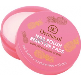 Dermacol Nail Polish Remover Pads odlakovací tamponky na nehty 13 ml