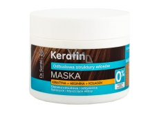 Dr. Santé Keratin Hair hloubkově regenerační a výživná maska pro křehké lámavé vlasy bez lesku 300 ml