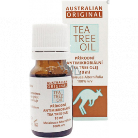 Australian Tea Tree Oil Original 100% čistý přírodní olej čistí pokožku od bakterií 10 ml