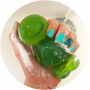 Bomb Cosmetics Zeleňák - Jelly Belly Přírodní glycerinové mýdlo 100 g