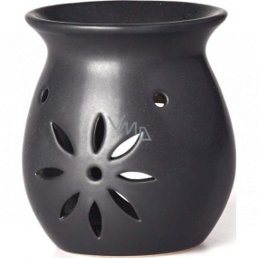 Emocio Aromalampa keramická černá mat 87 x 105 mm