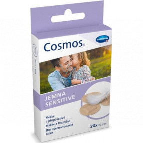 Cosmos Sensitive jemná náplast kulatá 20 kusů