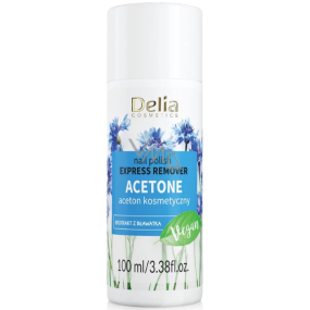 Delia Cosmetics 100% Aceton Ultra Strong acetonový odlakovač na nehty 100 ml