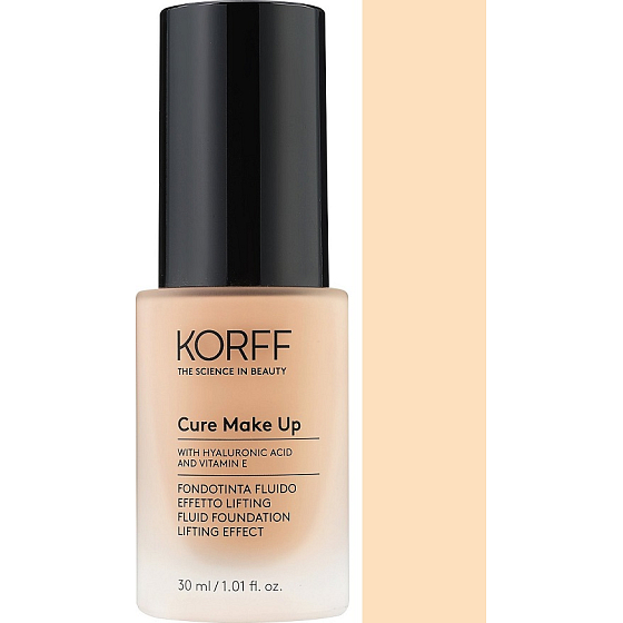 Korff Cure Make Up Fluid Foundation Lifting Effect fluidní liftingový make-up 01 Creamy 30 ml