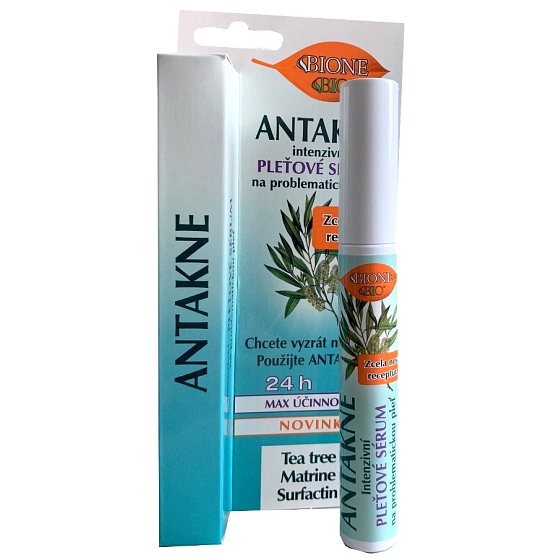 Bione Cosmetics Antakne intenzivní pleťové sérum pro problematickou a mastnou pleť tyčinka 7 ml