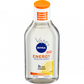 Nivea Energy micelární voda s vitamínem C pro všechny typy pleti 400 ml