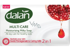 Dalan Multi Care Granátové jablko a Pečující mléko hydratační toaletní mýdlo 90 g